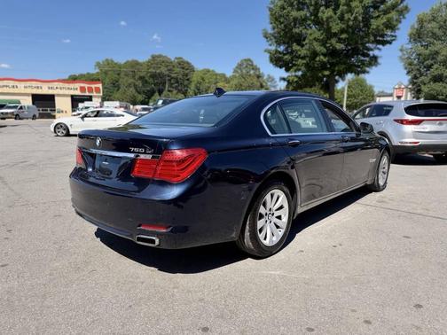 Blue 2010 BMW 750 Li xDrive