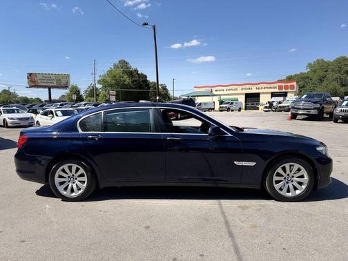 Blue 2010 BMW 750 Li xDrive