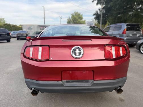 Red 2010 Ford Mustang Premium