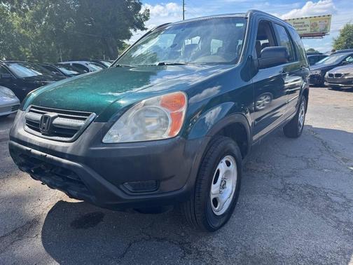 Clover Green Pearl 2004 Honda CR-V LX