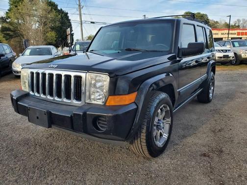 Black Clearcoat 2007 Jeep Commander Sport