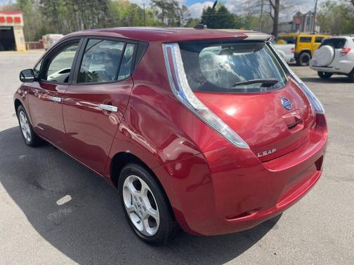 Burgundy 2012 Nissan Leaf SL