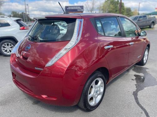 Burgundy 2012 Nissan Leaf SL