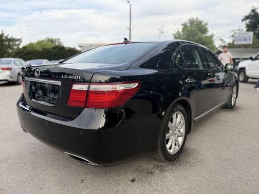 Black 2007 Lexus LS 460 L