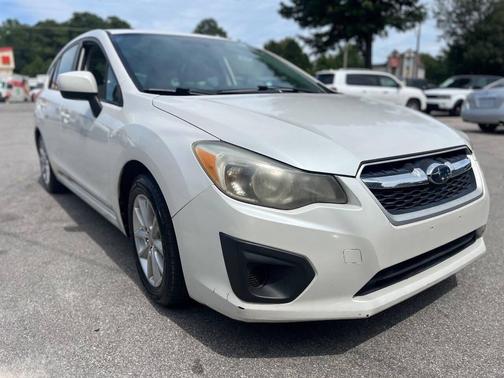 Satin White Pearl 2012 Subaru Impreza 2.0i Premium