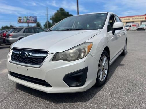 Satin White Pearl 2012 Subaru Impreza 2.0i Premium