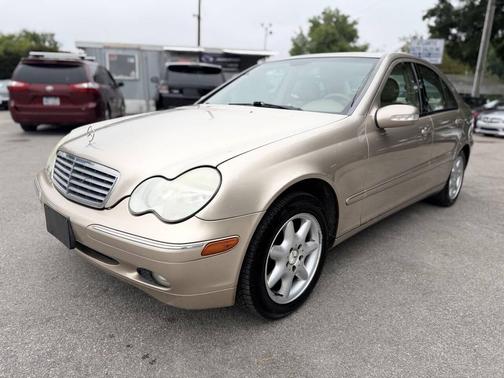 Tan 2002 Mercedes-Benz C-Class C 240 4dr Sedan