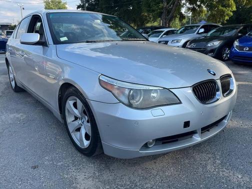 Titanium Silver Metallic 2007 BMW 530 530i 4dr Sedan