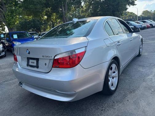 Titanium Silver Metallic 2007 BMW 530 530i 4dr Sedan