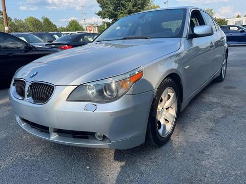 Titanium Silver Metallic 2007 BMW 530 530i 4dr Sedan