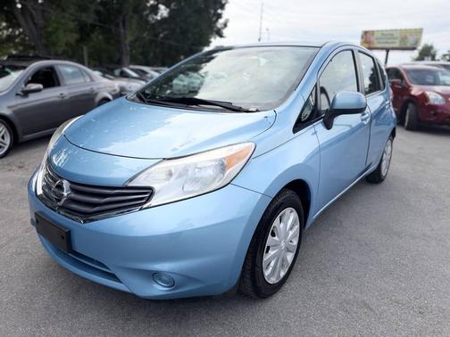 Turquoise 2014 Nissan Versa Note S Plus