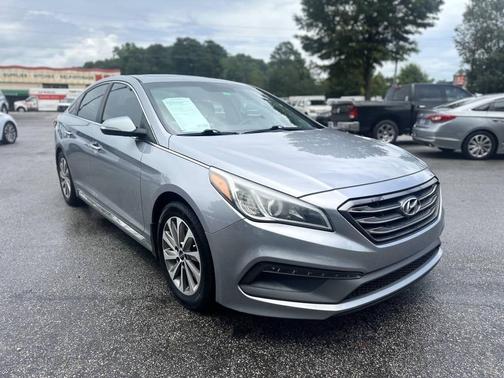 Shale Gray Metallic 2017 Hyundai SONATA Sport