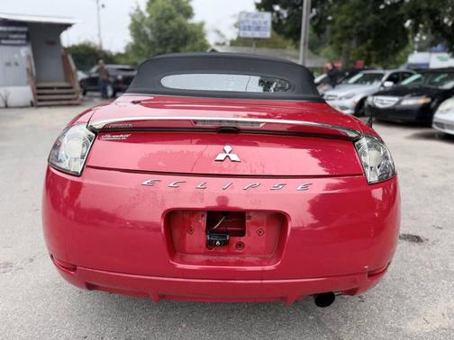 Red 2007 Mitsubishi Eclipse Spyder GS