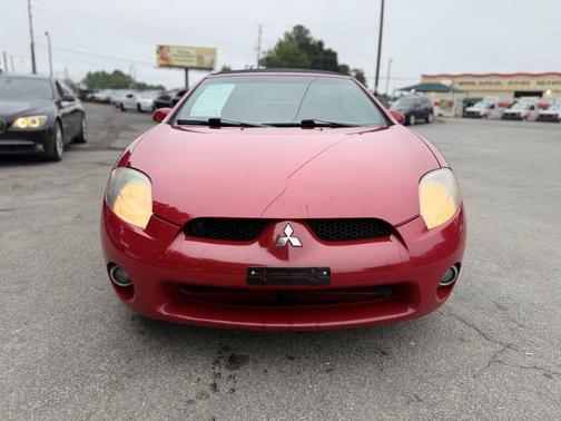 Red 2007 Mitsubishi Eclipse Spyder GS