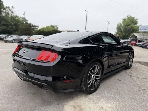 Shadow Black 2017 Ford Mustang EcoBoost Premium