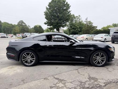 Shadow Black 2017 Ford Mustang EcoBoost Premium