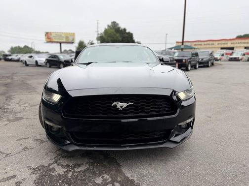 Shadow Black 2017 Ford Mustang EcoBoost Premium