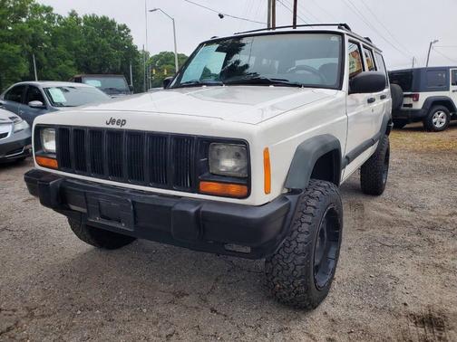 Stone White Clear Coat 1998 Jeep Cherokee Sport 4WD