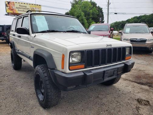 Stone White Clear Coat 1998 Jeep Cherokee Sport 4WD