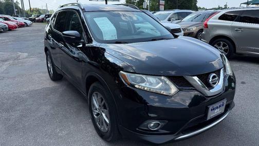 Super Black 2015 Nissan Rogue SL