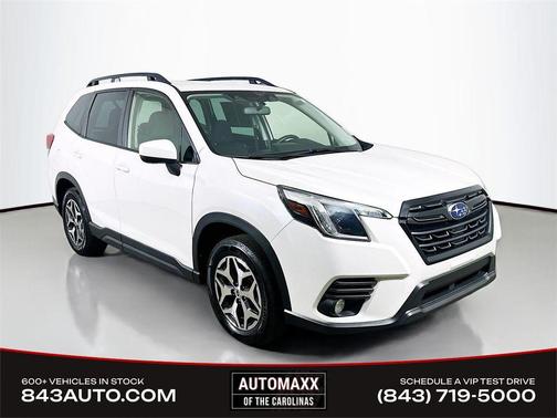 Crystal White Pearl 2023 Subaru Forester Premium