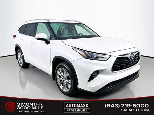 Wind Chill Pearl 2024 Toyota Highlander Limited