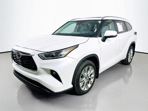 Wind Chill Pearl 2024 Toyota Highlander Limited