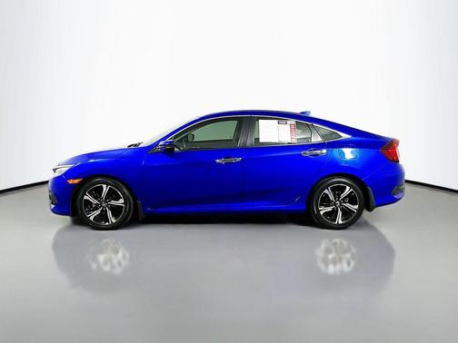 Blue 2017 Honda Civic Touring