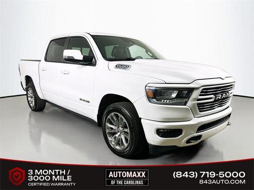 Bright White Clearcoat 2023 RAM 1500 Laramie