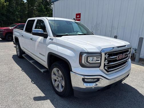 Summit White 2018 GMC Sierra 1500 SLT