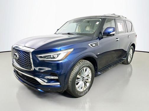 Hermosa Blue 2018 INFINITI QX80 Base