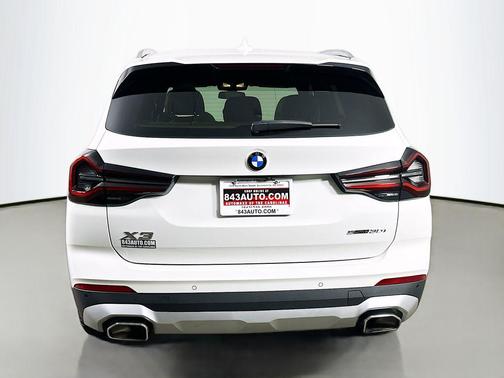 Alpine White 2022 BMW X3 sDrive30i
