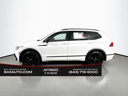 Opal White 2024 Volkswagen Tiguan 2.0T SE R-Line Black 4MOTION