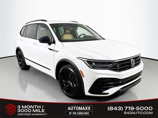 Opal White 2024 Volkswagen Tiguan 2.0T SE R-Line Black 4MOTION