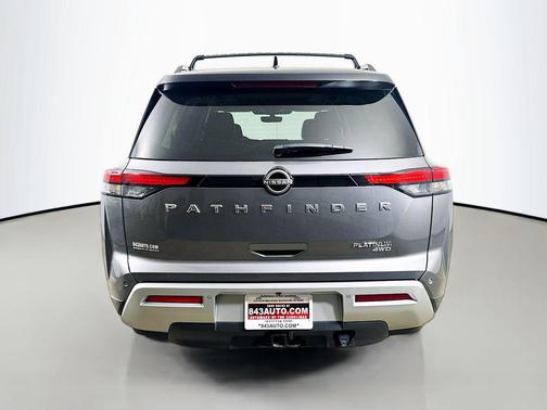 Gun Metallic/Super Black 2023 Nissan Pathfinder Platinum 4WD
