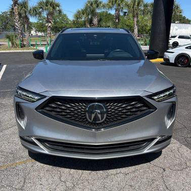 Lunar Silver Metallic 2022 Acura MDX A-Spec Package