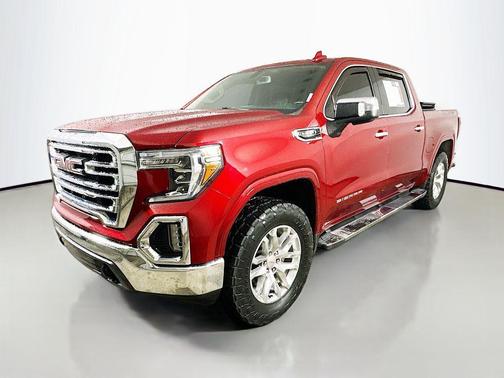 Cayenne Red Tintcoat 2021 GMC Sierra 1500 SLT
