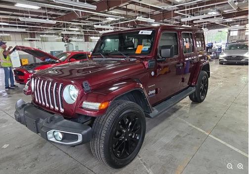 Snazzberry Pearlcoat 2021 Jeep Wrangler Unlimited 4xe Sahara