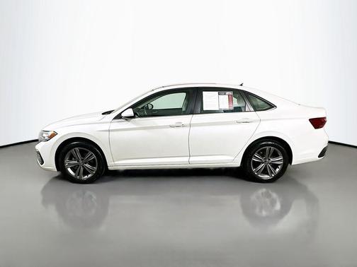 Opal White 2023 Volkswagen Jetta 1.5T SE