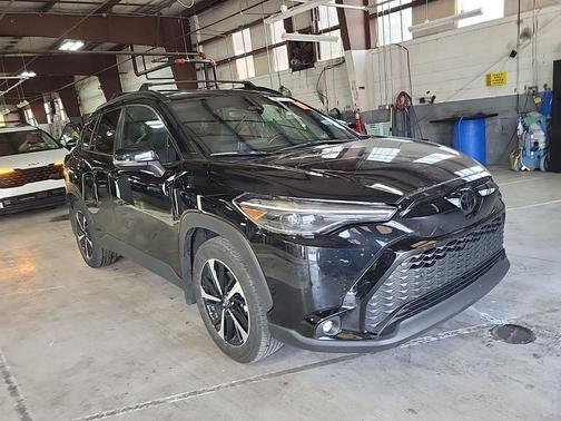 Jet Black 2023 Toyota Corolla Hybrid SE