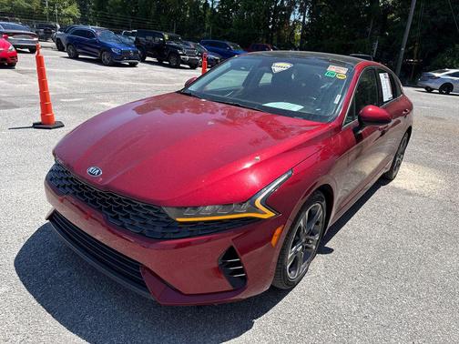 Passion Red 2021 Kia K5 EX
