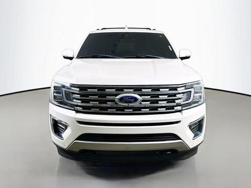 White Platinum Metallic Tri-Coat 2019 Ford Expedition Limited