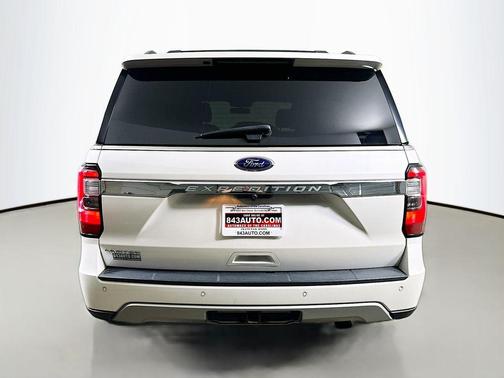 White Platinum Metallic Tri-Coat 2019 Ford Expedition Limited