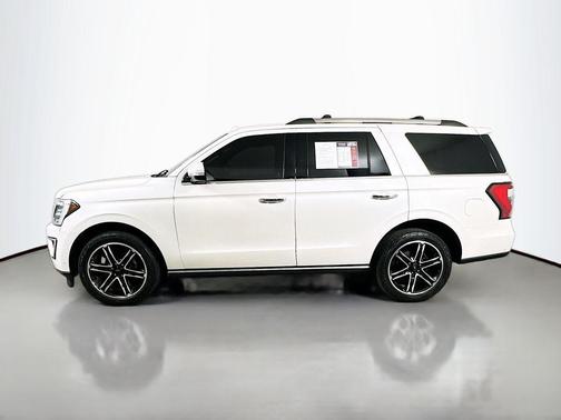 White Platinum Metallic Tri-Coat 2019 Ford Expedition Limited