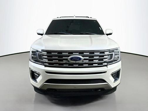 White Platinum Metallic Tri-Coat 2019 Ford Expedition Limited