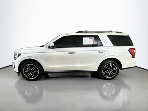 White Platinum Metallic Tri-Coat 2019 Ford Expedition Limited