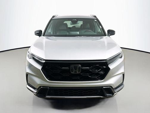 Solar Silver Metallic 2025 Honda CR-V Hybrid Sport FWD
