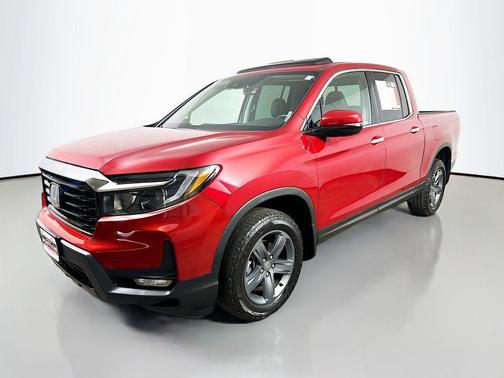 Radiant Red Metallic II 2022 Honda Ridgeline RTL-E