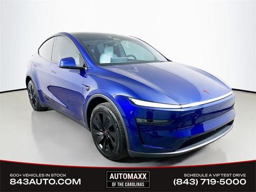 Deep Blue Metallic 2026 Tesla Model Y Premium Rear-Wheel Drive
