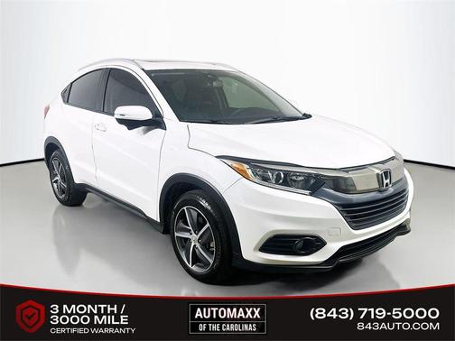 Platinum White Pearl 2021 Honda HR-V EX-L
